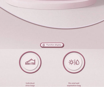 Sac à dos violet clair de grande capacité pour femmes avec séparation sèche et humide, sac d'ordinateur de transport, multifonctionnel étanche l