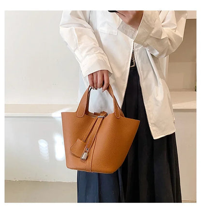 Sac à main en cuir PU pour femmes, Design Unique haut de gamme, offre spéciale de la saison, sac seau tendance, polyvalent à la mode, Si