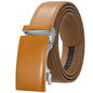 Ceinture de surintendant en cuir de vache véritable pour homme, accessoire de marque, décontracté, automatique, noir, rouge, marron