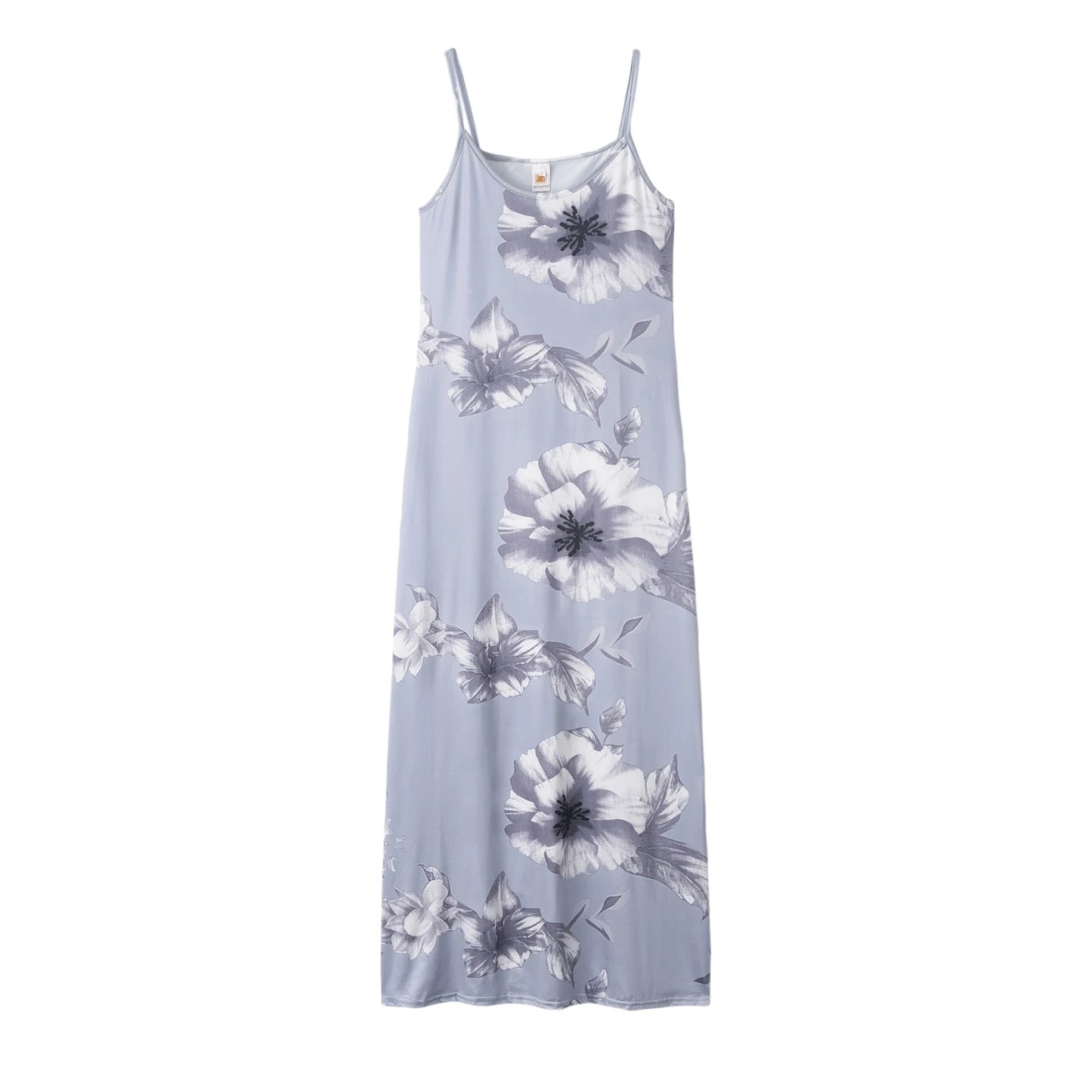 AmazoneBayNew-Robe à bretelles florales imprimées coupe basse pour femmes, vêtements sexy, été chaud