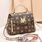 Sac à bandoulière imprimé de luxe pour femme, design de mode, accessoires en métal, marque initiée, sac à main féminin