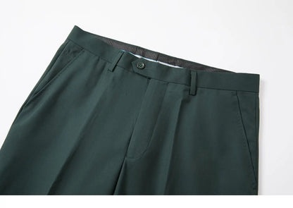 Costume vert 3 pièces pour hommes, veste de robe de soirée de mariage avec gilet et pantalon, ensembles Slim à la mode pour hommes, tissu Jacquard Beige, noir, bleu