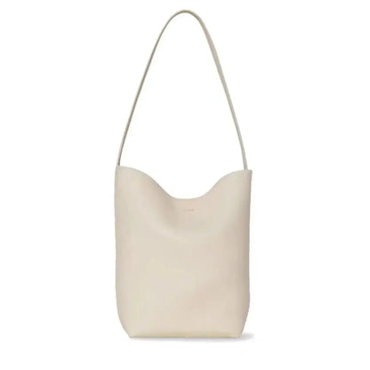 Sac à main en cuir véritable pour femmes, fourre-tout paresseux de grande capacité, sac à bandoulière simple, sac à dos de jour décontracté, sac de taille, sac seau