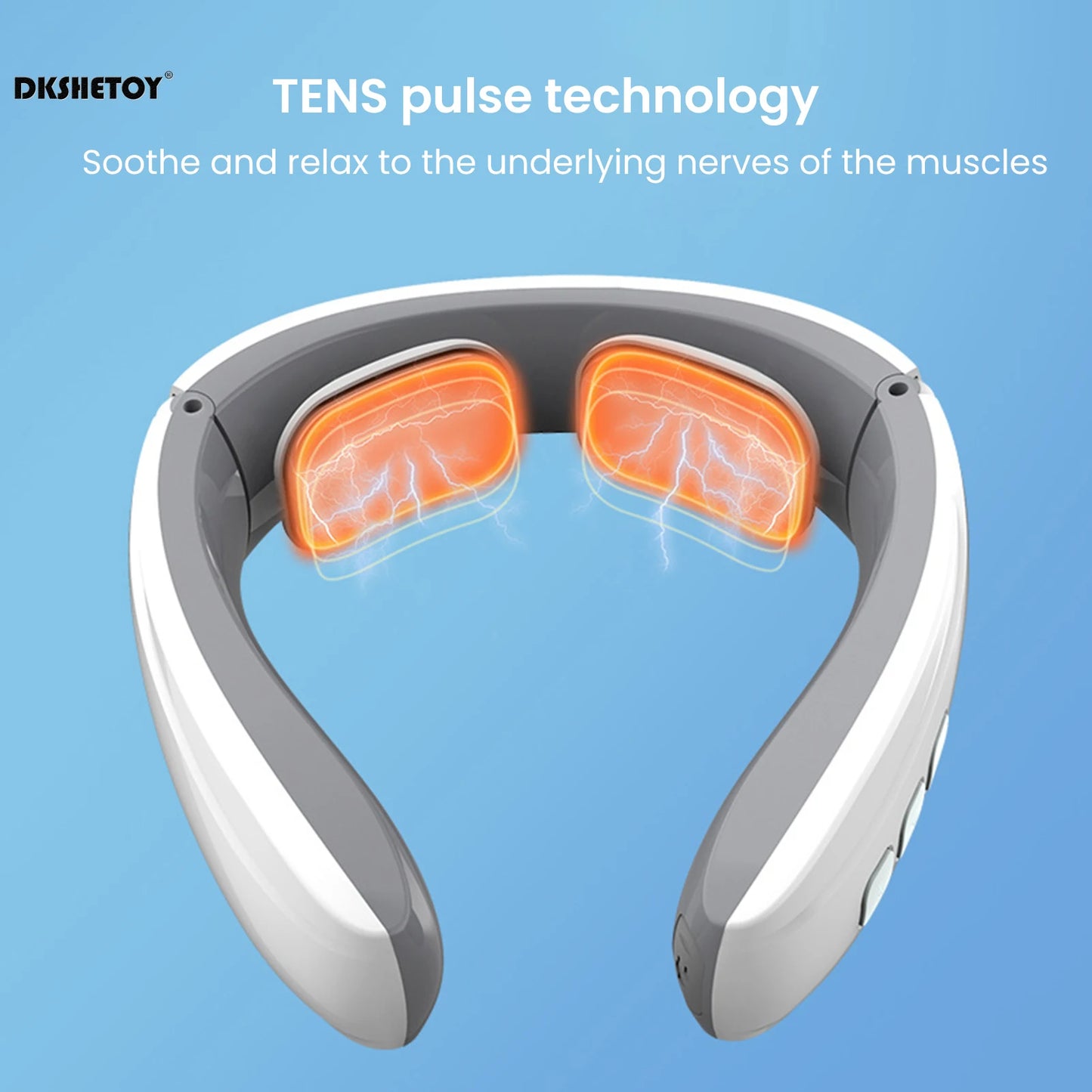 Ohio eur électrique pour le cou et les épaules, appareil de massage portable pour la colonne cervicale, soins de santé