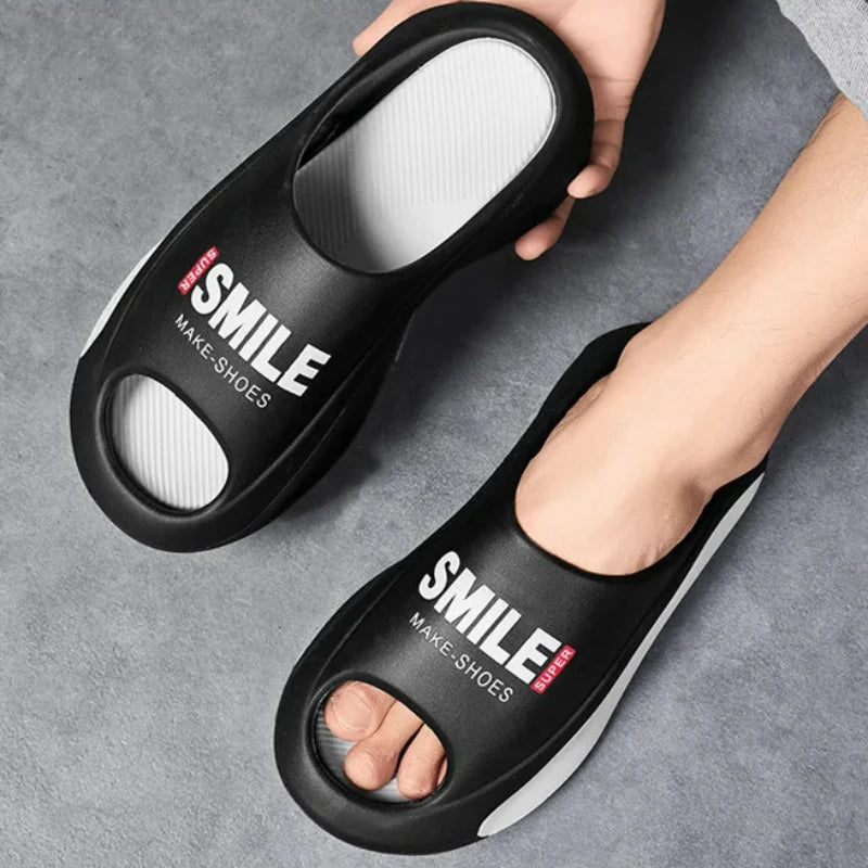 Chaussons pour hommes EVA pantoufles nouvel été décontracté hommes chaussures de plage mode doux antidérapant pantoufle plate-forme pantoufles à enfiler pour hommes