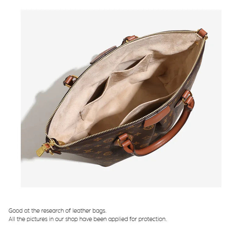 Sac de banlieue de grande capacité pour femmes, nouvelle mode rétro, Texture haut de gamme, fourre-tout à bandoulière polyvalent, 2025