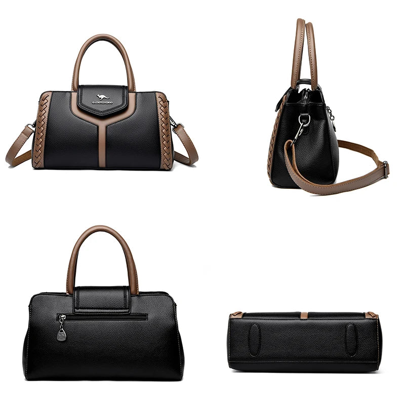 Sac à main tendance pour femmes, fourre-tout de bonne qualité, grande capacité, marque de luxe célèbre, Sac à bandoulière, nouvelle collection 2024