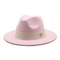 Nouveau chapeau Fedora pour femmes hiver élégant mode formelle mariage décorer église casquette Panama fête Jazz chapeau chapeau femme