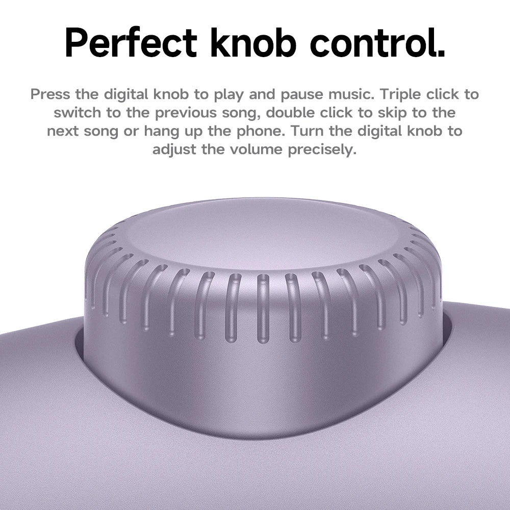 HOCO W65 Plus ANC réduction du bruit Bluetooth casque sur l'oreille sans fil grand écouteur Hifi sons Sport casques avec bouton