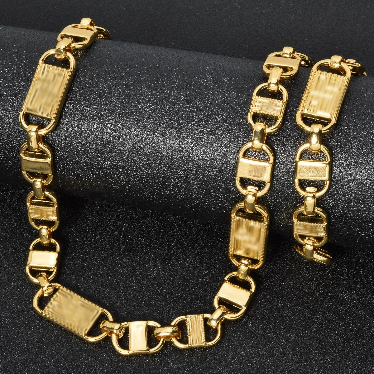 ZEADear – ensemble de bijoux pour hommes et femmes, collier de bonne qualité, Bracelet, chaînes de couleur or, maillons, cadeau de fête pour amis, nouvelle collection 2024