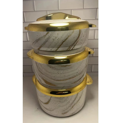 Ensemble de chauffe-plats isothermes, boîte à lunch isotherme, pot pour mariage, fête de famille, événement du Ramadan, 1,5 l, 2/2 l, 3 pièces