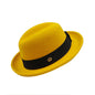 NOUVEAU chapeau de tarte de porc bord hommes femmes Fedora classique gentleman melon cosplay derby melon anglais chapeau panama jazz chapeau en gros
