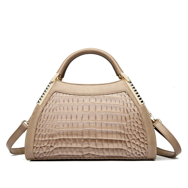 Alligator cuir verni épaule bandoulière sacs à main pour femmes marque de luxe sacs à main femmes sacs concepteur Hobos deux couches Sac