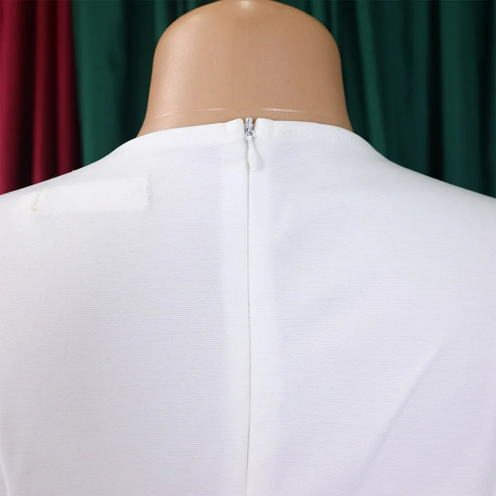 FairyShely-Robe longue à manches courtes pour femmes, grande taille, col rond, grandes robes pour dames, robe de soirée serrée, robe curvy, monochromatique, été, 2025