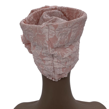Chapeau Turban à grande fleur pour femmes, casquette Hijab musulmane, diamants, enveloppe de tête, Bandana, casquette de chimio, chapeau africain, 2023