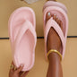 Tongs à plateforme EVA pour femmes, pantoufles d'été à Clip, semelle souple, pantoufles de nuage, fond épais, sandales de plage antidérapantes, 2023