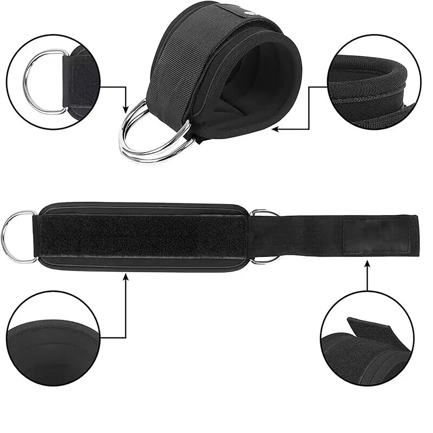 Sangles de cheville bandes de résistance ensemble Fitness entraînement équipement d'exercice cheville poids Yoga élastique Fitness bande pour salle de sport homme femme