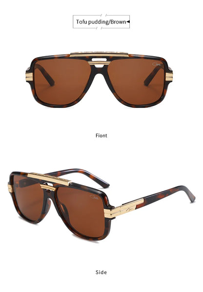 Cazal Lunettes de soleil Protection UV400 Lunettes de mode unisexes élégantes pour hommes femmes 8037