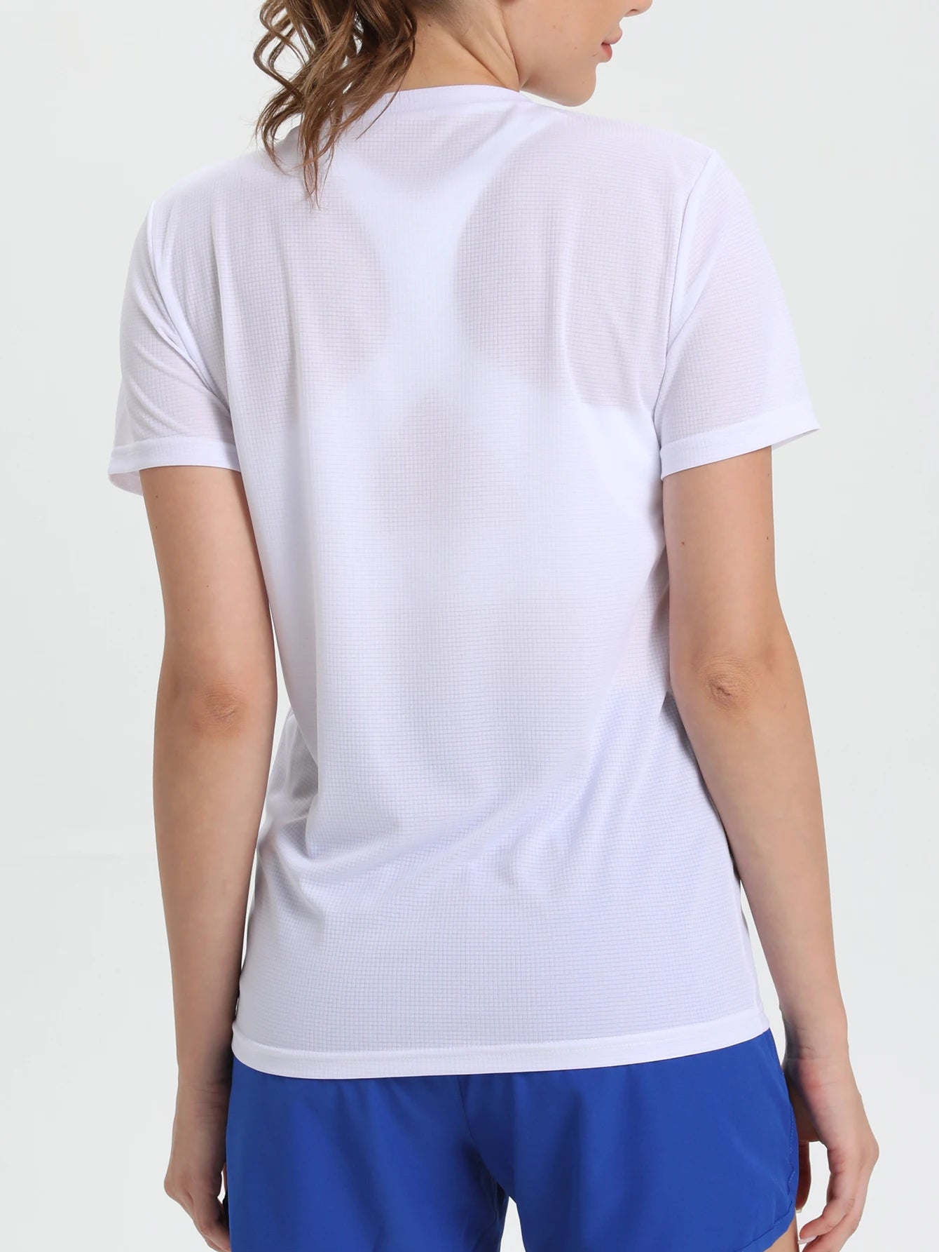 T-Shirt de Sport ultraléger à séchage rapide pour femmes, couleur unie, léger et respirant, chemise de Compression de gymnastique de course
