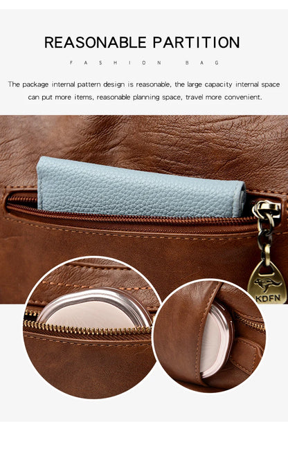 Femmes en cuir souple sacs à poignée supérieure sacs à Main de créateur de luxe dames grand Sac à bandoulière fourre-tout décontracté Sac de transport A Main