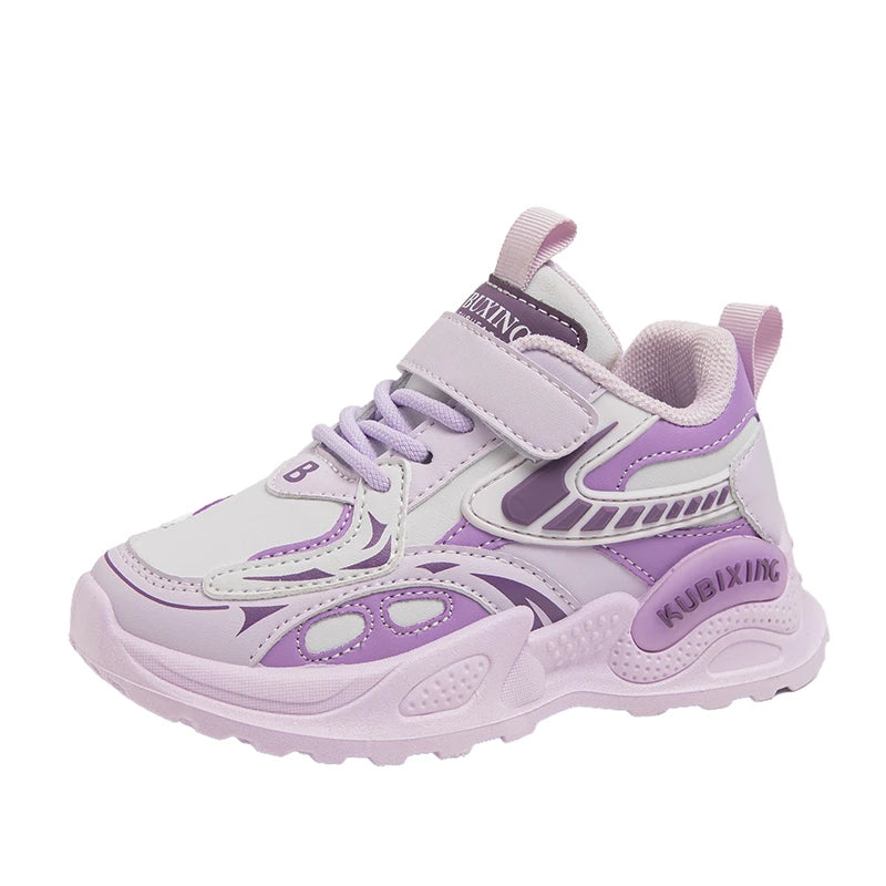 Chaussures à plateforme en cuir pour filles, baskets de luxe pour enfants, chaussures mignonnes pour enfants, rencontres scolaires, mode, nouveau, 2024