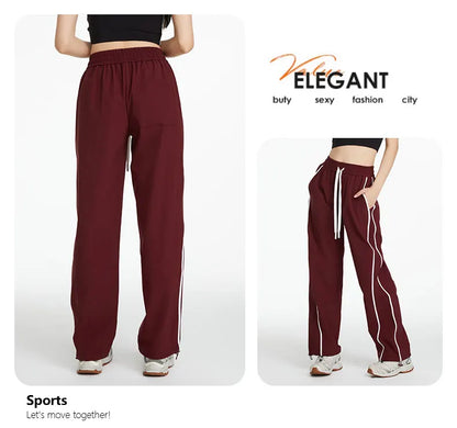 Pantalon de sport pour femmes en été Cool coupe-vent en plein air alpinisme ample décontracté pantalon à jambes larges pantalon de Protection solaire