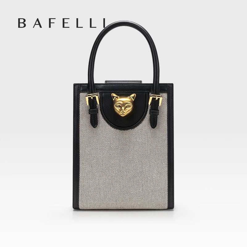 BAFELLI 2025 nouveau sac à main pour femmes chat marque de luxe concepteur STYLE ORIGINAL tendance épaule sacs décontractés MINI fourre-tout bandoulière
