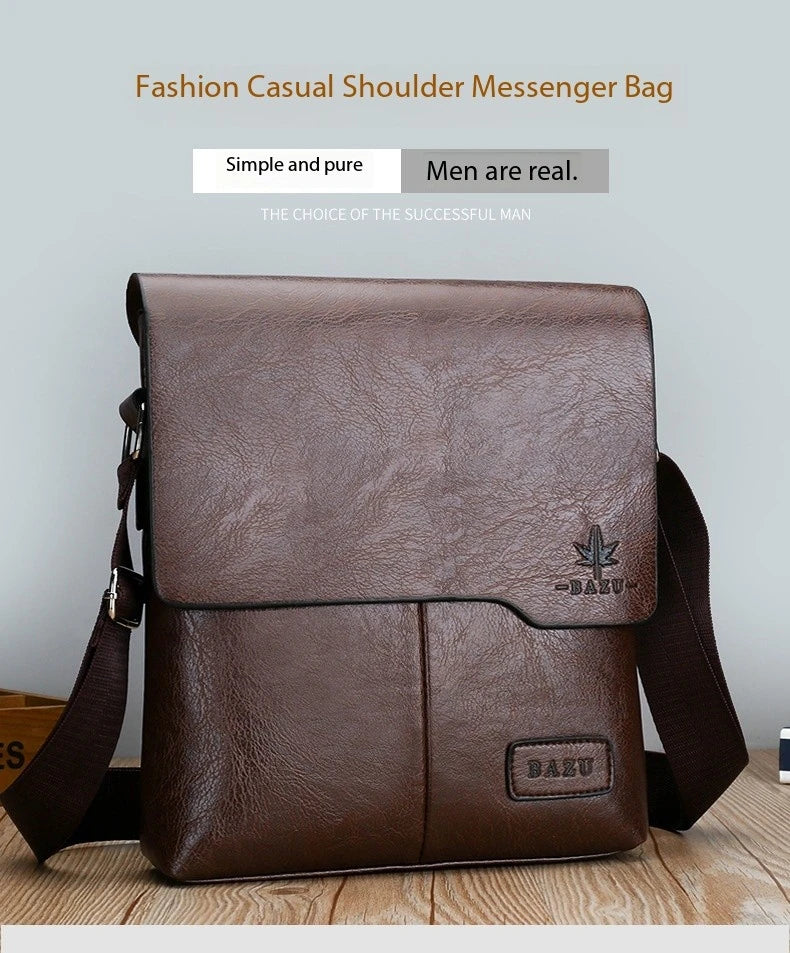 Marque de luxe Vintage sacs de messager hommes en cuir sac à bandoulière homme sac à main marron noir sac latéral affaires sac à bandoulière pour hommes