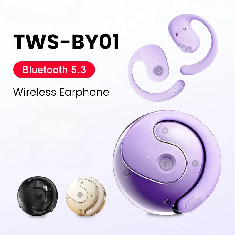 OWS casque sans fil Bluetooth casque avec microphones HiFi stéréo son écouteurs Smart Touch sport étanche écouteurs pour téléphone