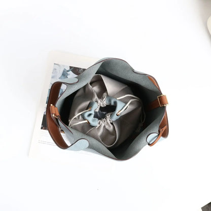 Sac à main en cuir de vache souple, panier de couche de sauna XVI, sac de détermination durable, fabriqué en Chine, nouvelle mode, 2024, E27