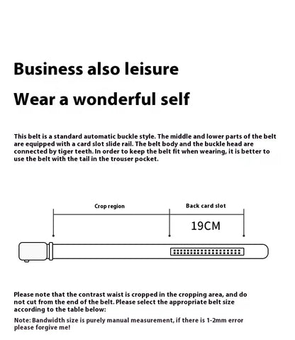 OYIFAN hommes ceinture en cuir véritable ceinture pour hommes ceintures automatiques ceinture réglable ceintures d'affaires