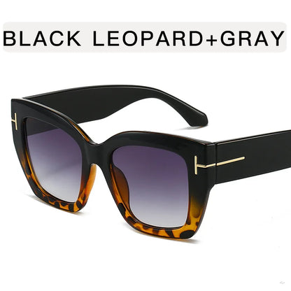 Lunettes de soleil vintage pour hommes et femmes, protection UV, forme carrée, haute qualité, style tendance