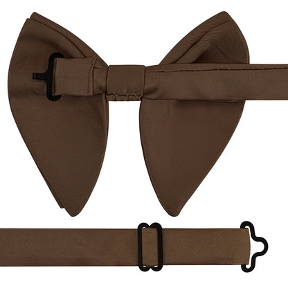 GUSLESON mode rose Champagne bleu solide noeud papillon pour hommes classique grand noeud papillon pour fête de mariage nœud papillon adulte hommes cravate