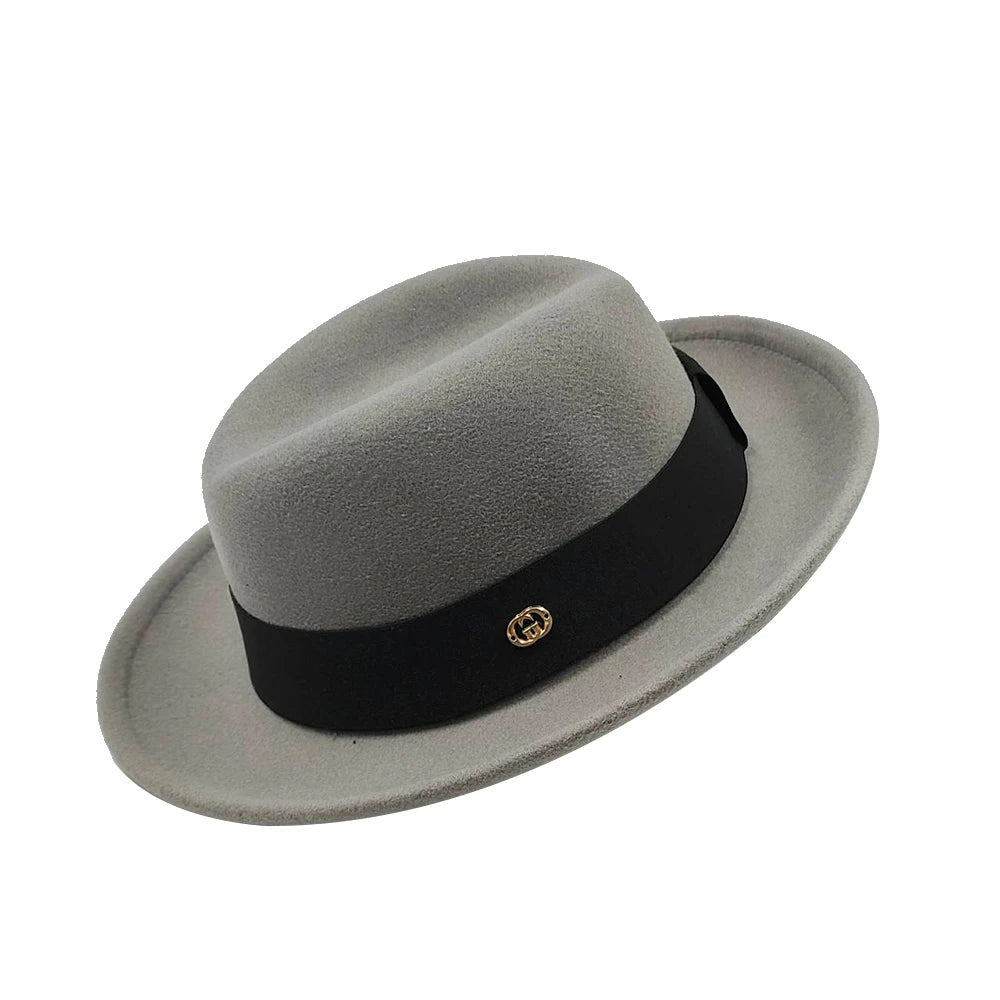NOUVEAU chapeau de tarte de porc bord hommes femmes Fedora classique gentleman melon cosplay derby melon anglais chapeau panama jazz chapeau en gros