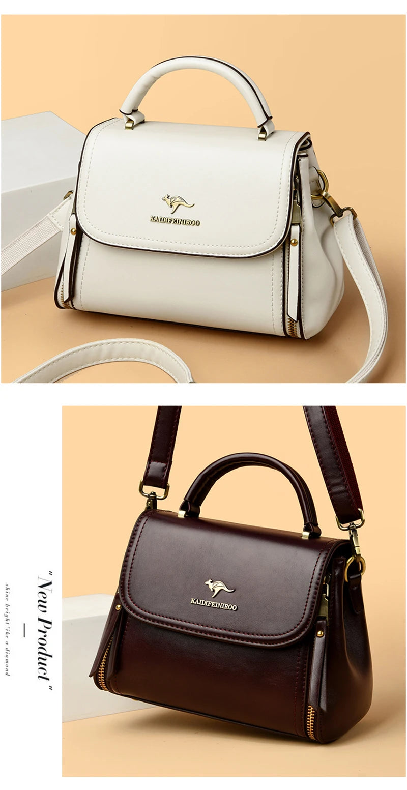 Sac pour femmes 2024 marque Design mode sacs à bandoulière de luxe en cuir souple Sac à bandoulière sacs à main et sacs à main de haute qualité