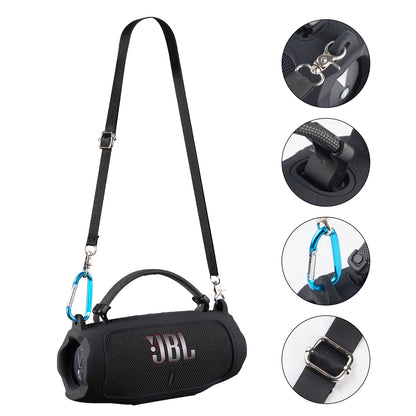 Étui de transport en Silicone pour haut-parleur Bluetooth Portable, housse de protection souple avec bandoulière pour haut-parleur JBL Charge 6