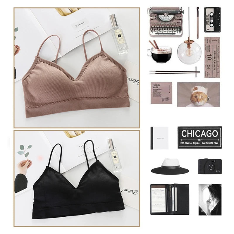 Femmes Sport soutiens-gorge séchage rapide élastique rembourré gymnase course biais soutien-gorge couleur unie Fitness Yoga Sport dessus respirants