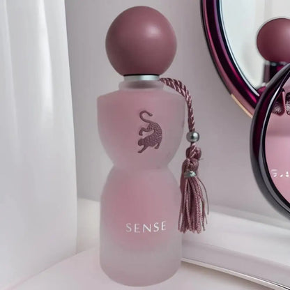 Ensemble cadeau de parfum Laverne Sense 100 ml Sense Eau de Parfum & crème pour le corps & sac fourre-tout parfum floral en poudre de musc