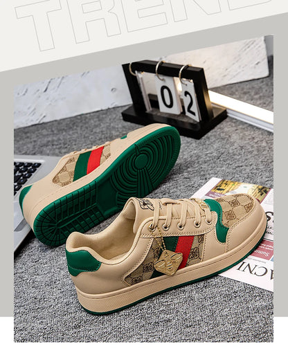 2025 été haute qualité rétro polyvalent mode baskets à la mode chaussures décontractées léger Couple Style respirant confortable