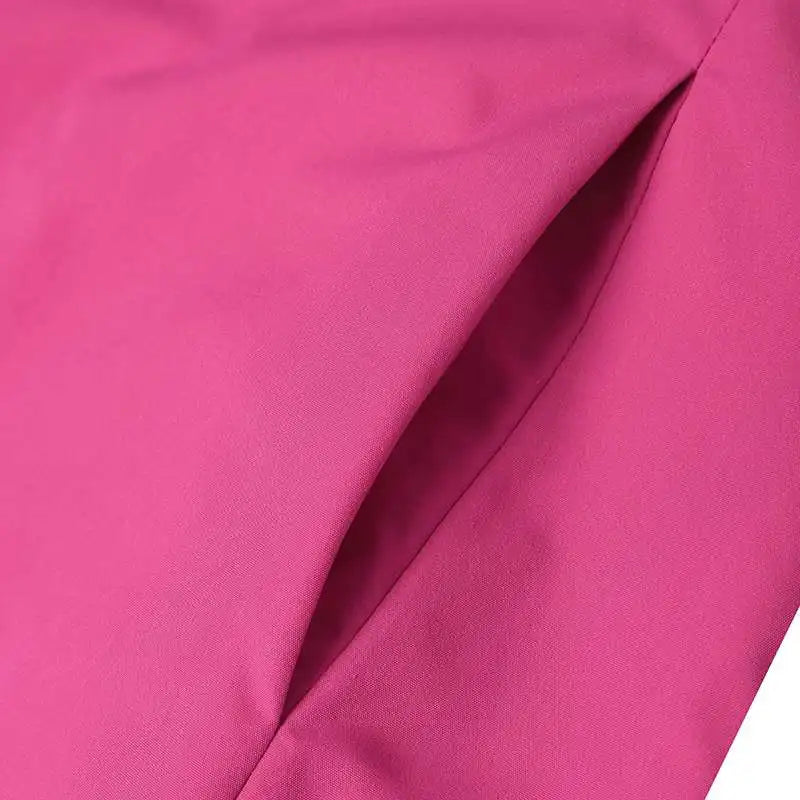 VONDA 2025 été chemise robe femmes élégant à manches longues couleur unie robe d'été décontracté boutons amples poches courtes Mini robes