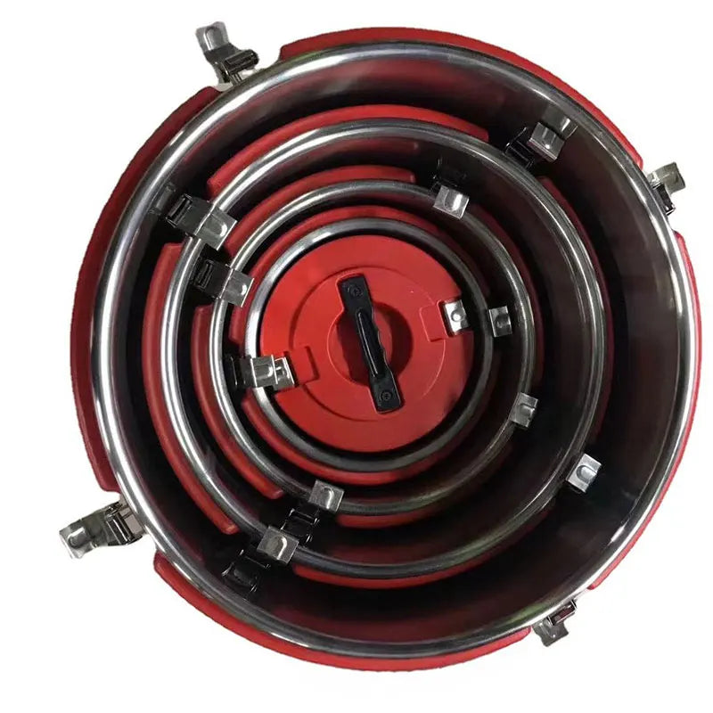 Boîte à lunch isolée pour aliments, restaurant en libre-service, grande capacité, récipient de stockage des aliments, ensemble E27, 4-7-15-30-60L, 5 pièces