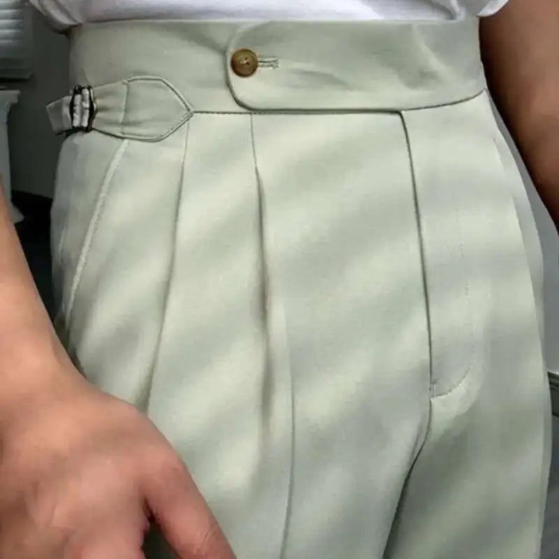 Pantalon de Surintendant d'Affaires pour Homme, Vêtement de Qualité Supérieure, Décontracté, Taille Haute, Jambes Droites, Zones, Printemps, Paris, 2023