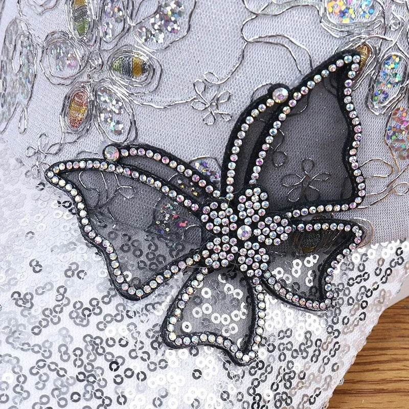 Casquette de Baseball papillon strass, casquette à rabat pour femme et homme, visière, chapeau de soleil, protection solaire, casquette de Sport, mode Unique, chapeau de plage, nouvelle collection