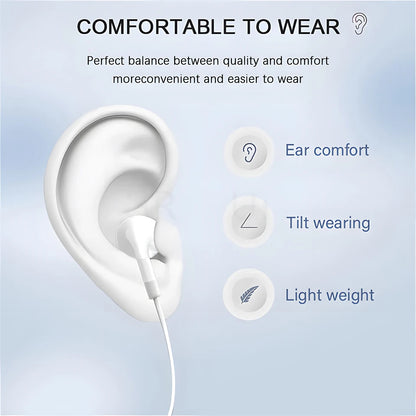 Pour Xiaomi casque Xiaomi Mi 14 13 12 11 écouteurs intra-auriculaires Redmi Note 10 9 8 7 Type C 3.5mm casque filaire accessoires de téléphone