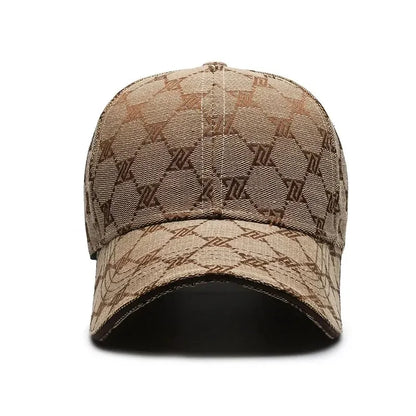 Casquette de Baseball cousue à trois lignes pour hommes et femmes, protection solaire quatre saisons, décontractée, filet rouge en détresse, chapeau 1841