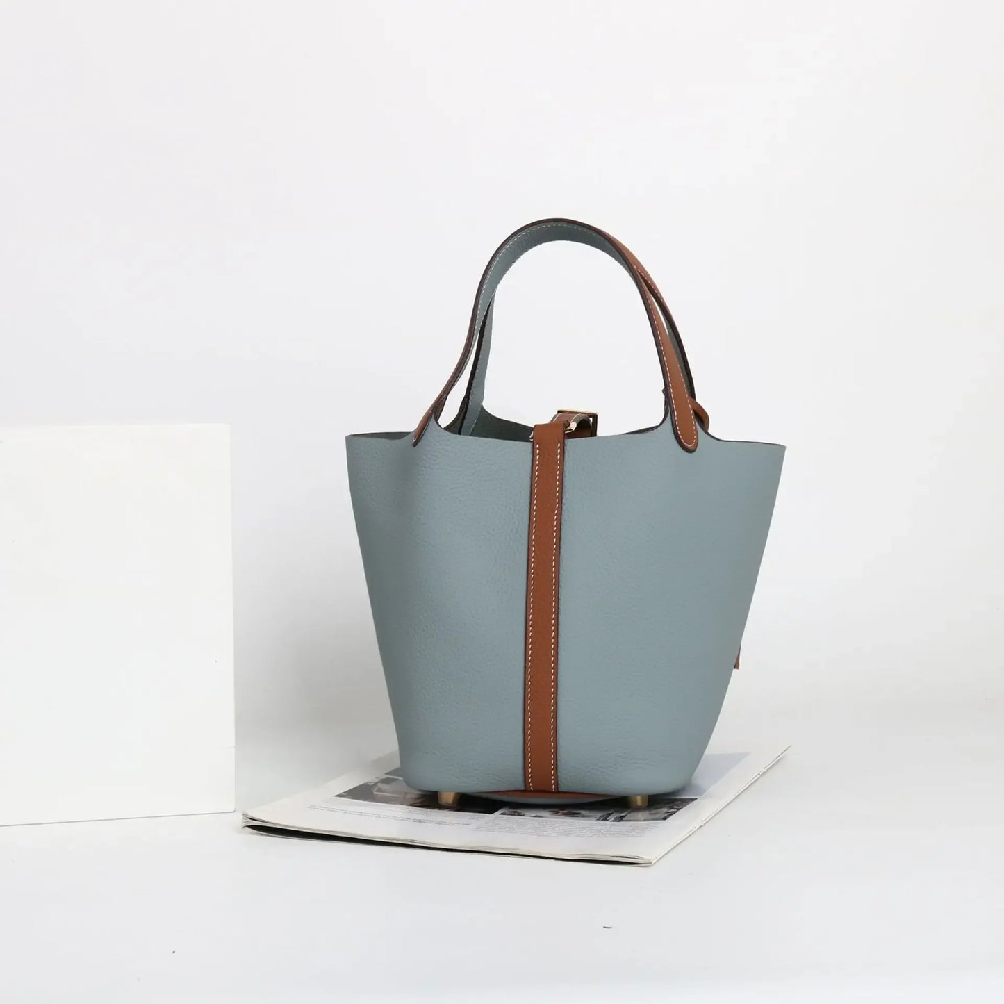 Sac à main en cuir de vache souple, panier de couche de sauna XVI, sac de détermination durable, fabriqué en Chine, nouvelle mode, 2024, E27