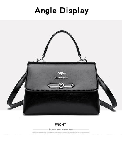 Sac à main rétro tendance pour femmes, portefeuille en cuir souple de haute qualité, petit sac carré, sacs à bandoulière de luxe célèbres