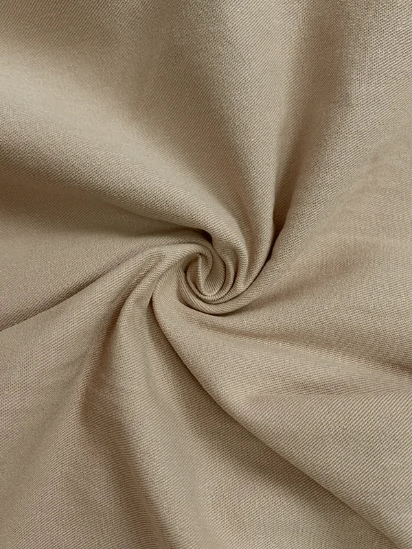 Beautyblue kaki femmes pantalon jambe large Capri pantalon été nouvelle mode poche ample taille élastique ample coton pantacourt