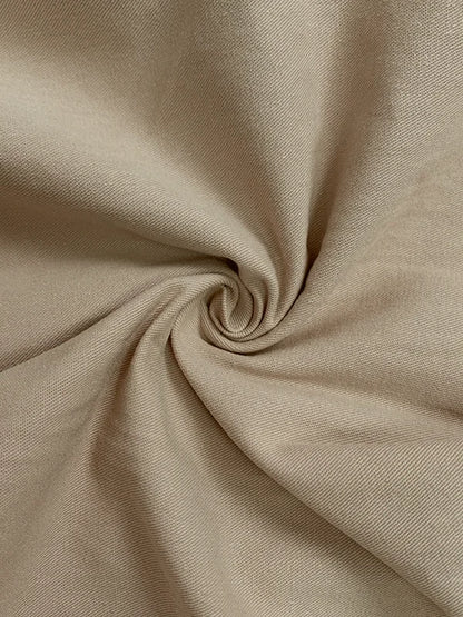 Beautyblue kaki femmes pantalon jambe large Capri pantalon été nouvelle mode poche ample taille élastique ample coton pantacourt