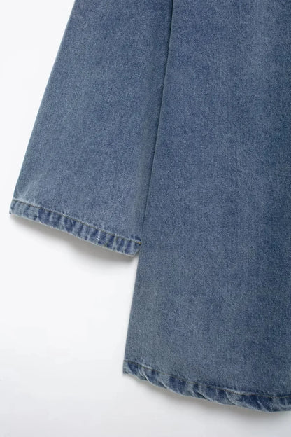 Jupe en jean zippée à col polo, nouveau style, robe décontractée adt fit, vente en gros transfrontalière, tendance européenne et américaine